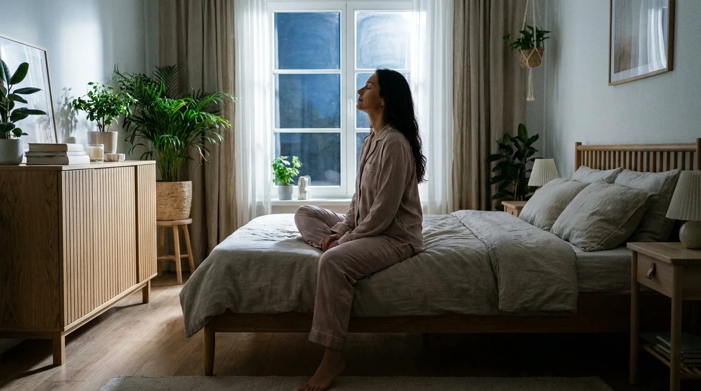 不眠・睡眠の悩みと坐禅｜寝る前5分の瞑想で眠れる体へのイメージ画像1
