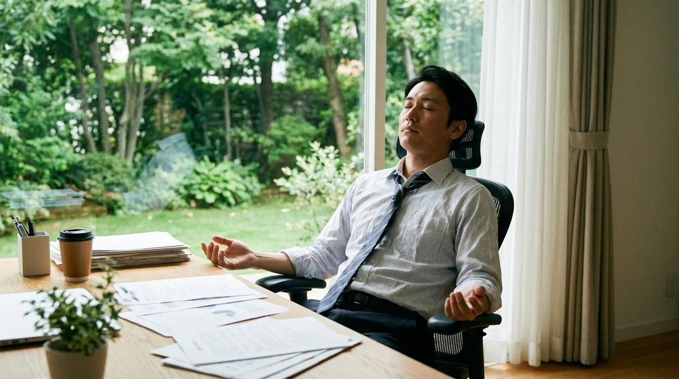 椅子でできる坐禅のやり方｜膝や足が痛い人のための完全ガイドのイメージ画像2