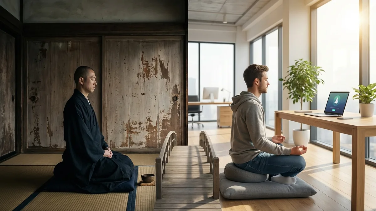 坐禅とマインドフルネスの違いとは?歴史・目的・方法を徹底比較